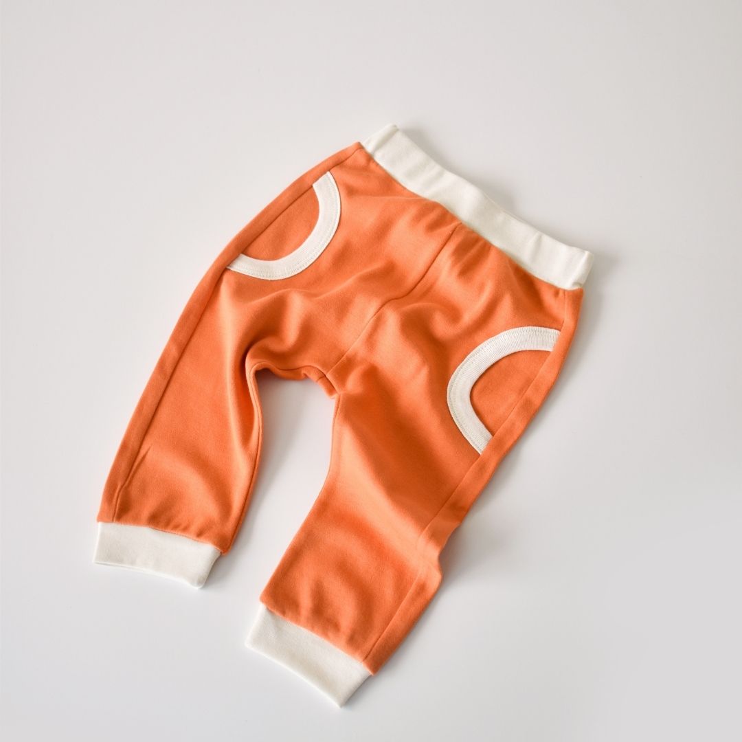 WORLD BABIES Set Pantalone e Maglietta in 100% cotone organico