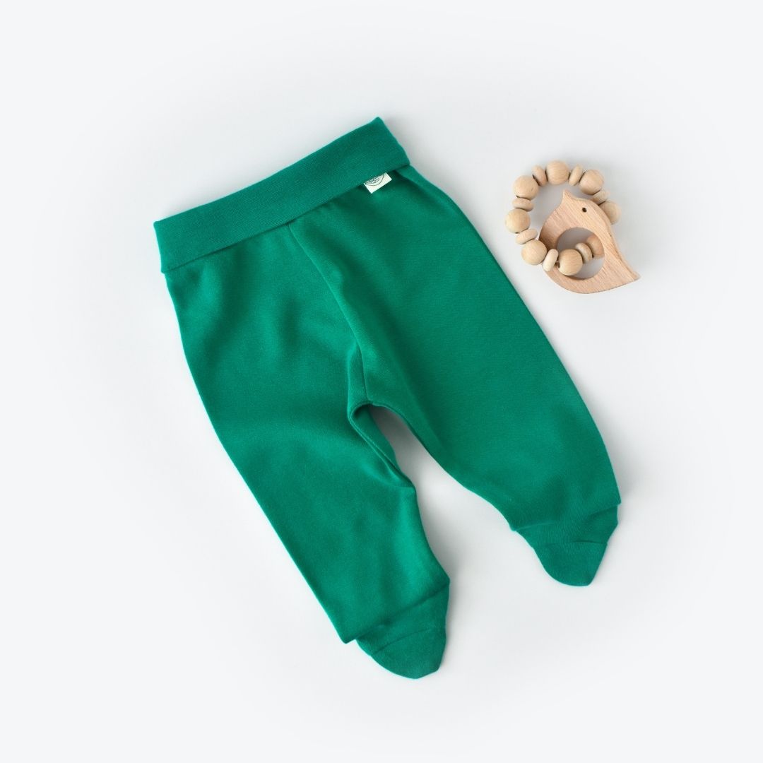 BASIC Pantalone con i piedini in 100% cotone organico