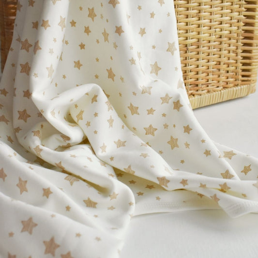 STAR COPERTA per neonato in 100% cotone organico