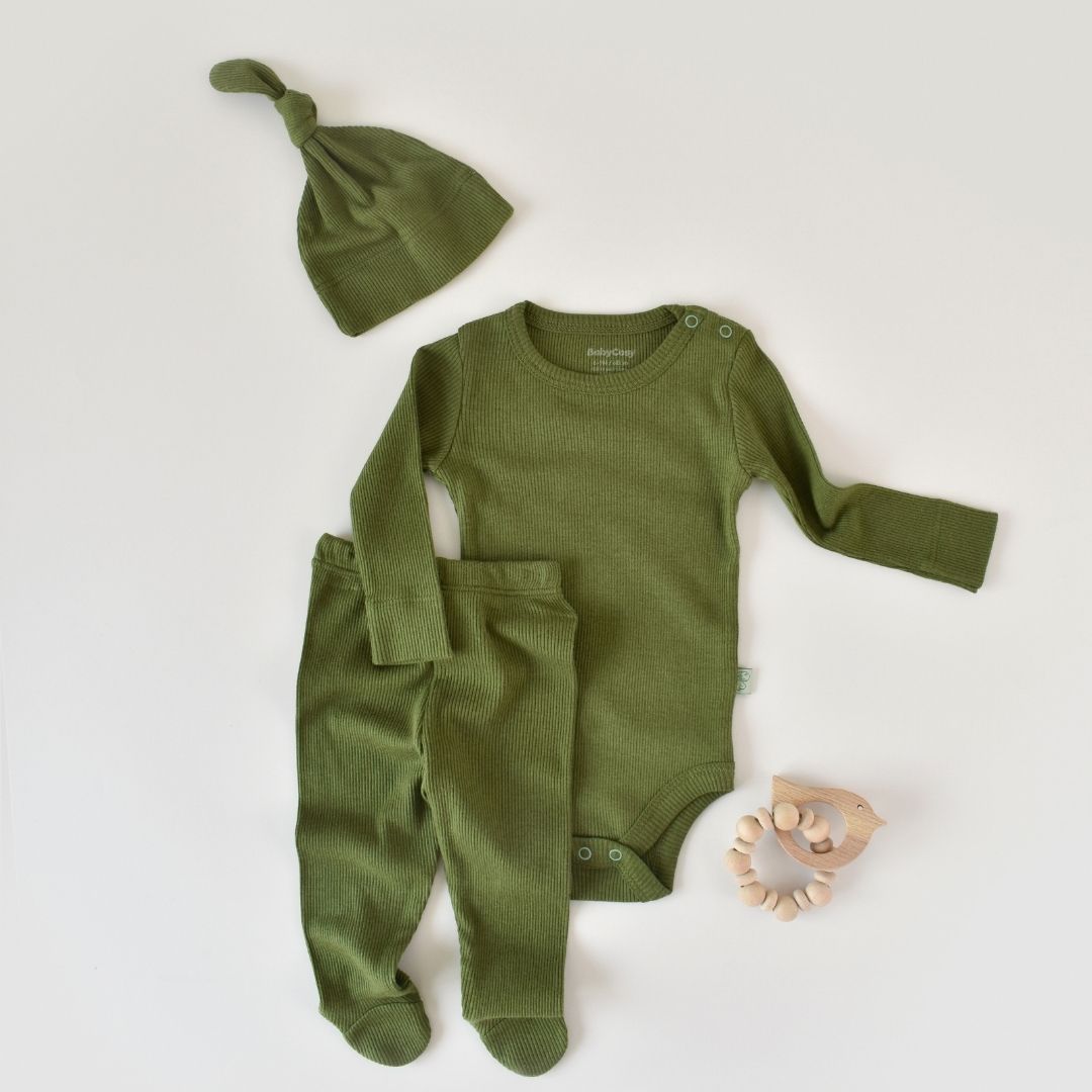 MODAL BABY SET 3 pièces en 50% modal - 50% coton bio